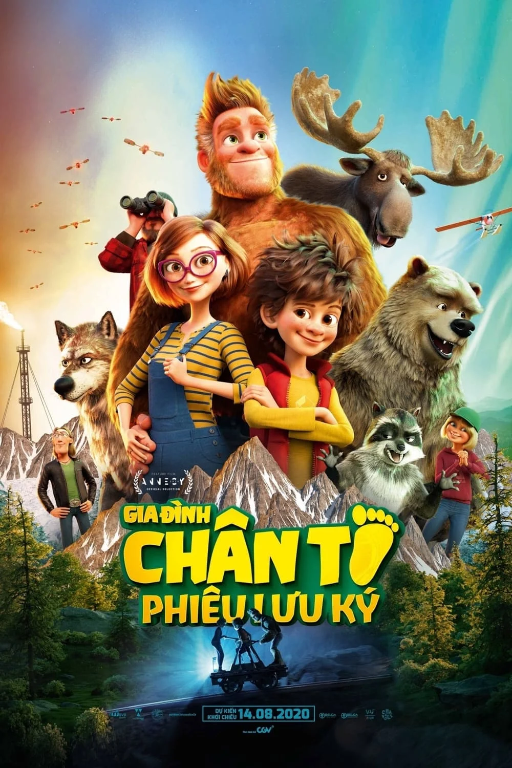 Phim Gia Đình Chân To Phiêu Lưu Ký